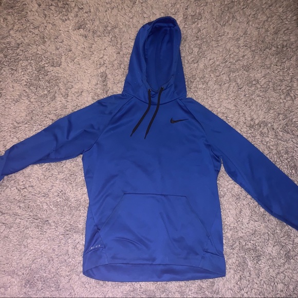 (SOLD) DriFit blue nike hoodie - Picture 3 of 4